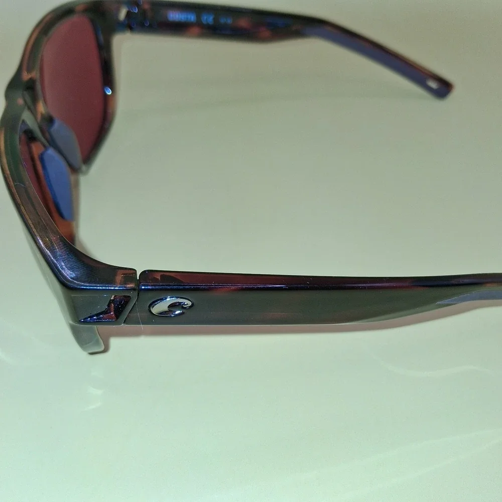 Costa Del Mar Bayside Sunglasses Shiny Tortoise/Copper 580Plastic